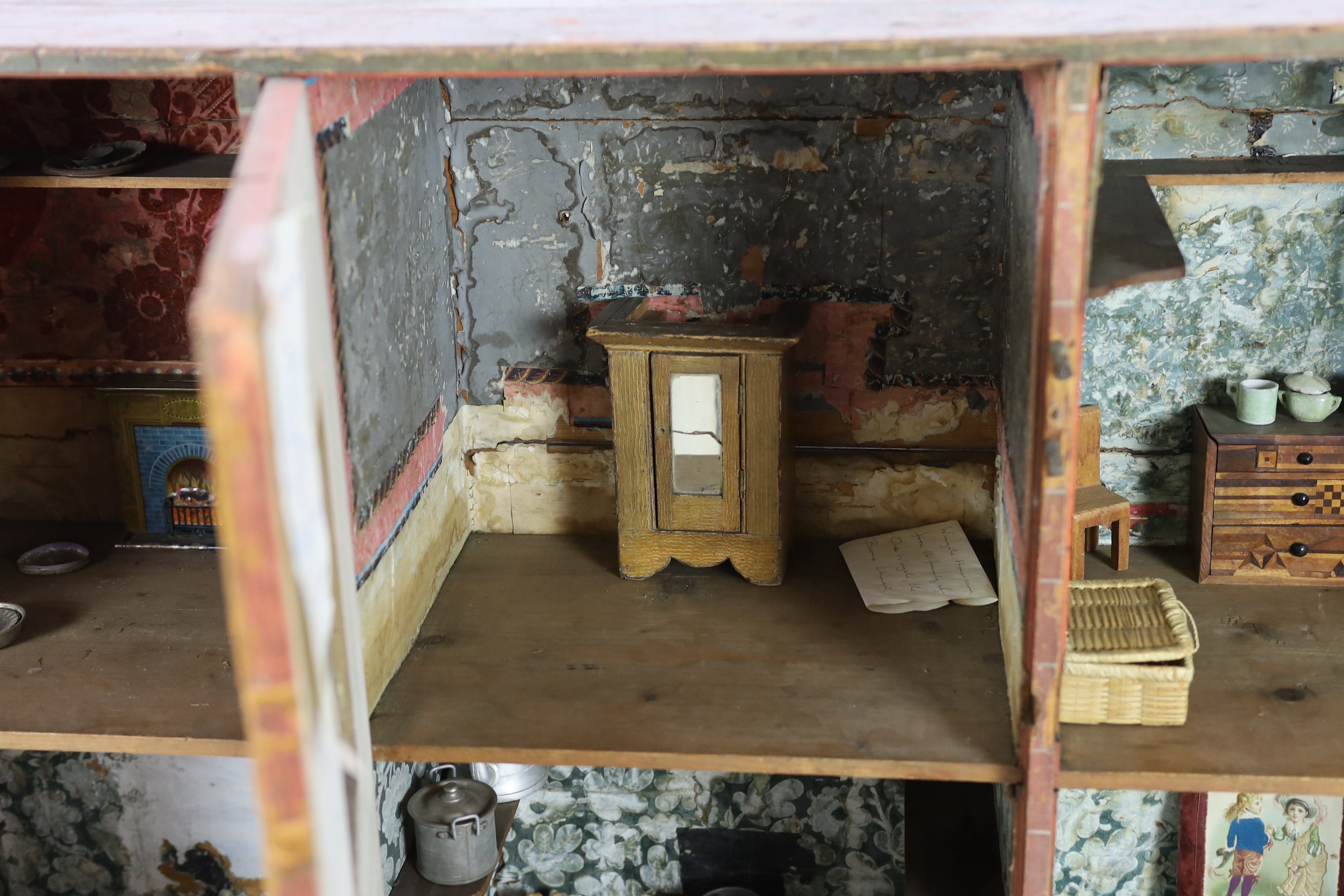 'Wingate House': An English cupboard house, early 19th century